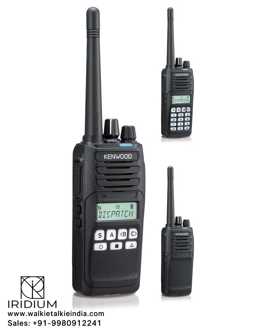 Kenwood - NX-1200/1300 DMR Digital Walkie Talkie Dealer Distributor Bengalore Walkie Talkie Suppliers in Bengaluru Mysore Mangalore Channai