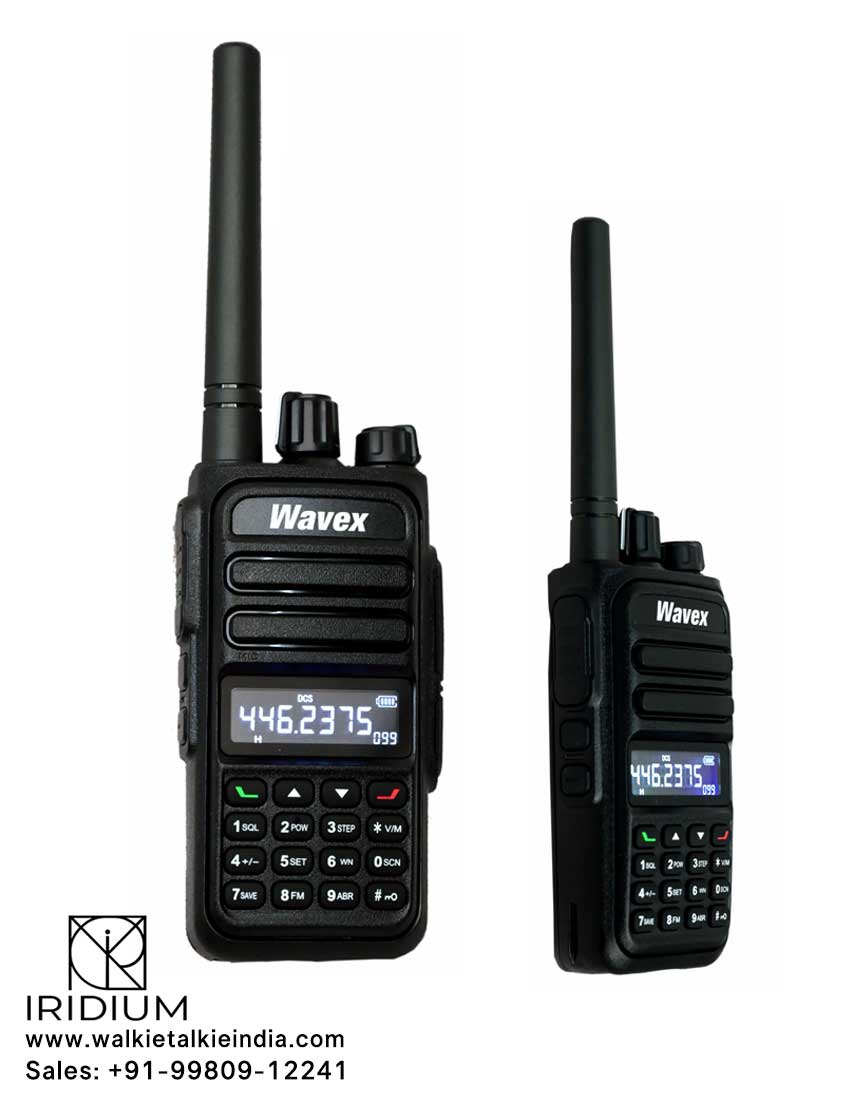 Wavex PT100 PLUS License Free Walkie Talkie Dealer Distributor Bengalore Walkie Talkie Suppliers in Bengaluru Mysore Mangalore Channai